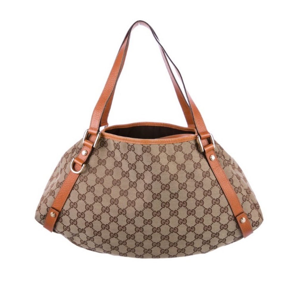Gucci - GG Canvas medium Abbey bag